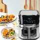 Multifunction 6.5L Air Fryer Oven Electric Fryer Without Oil Air Fryers with Visible Window Wholesale Smart Air Fryer