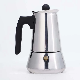 2023 4cup Moka Coffee Maker Espresso Stainless Steel Moka Pot