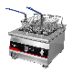  Lestov Commercial Tabletop Induction Deep Fat Fryer for Frying Chicken Chip Turkey