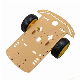  OEM ODM Intelligent Speed Car Chassis 2WD Smart Robot Car Kit for Arduino