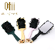 Fashion Air Cushion Paddle Shape Hair Brush Back Side with Mirror Bottom for All Hair Types