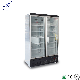  Factory Direct Supply of Double Temperature Fan Cooling System Glass Door Kitchen Display Freezer