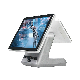  15 Inch POS System /Dual Screen Touch All in One POS Ultra Thin