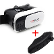 3D Virtual Reality Glasses with Bluetooth Remote Controller
