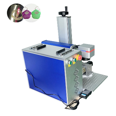 20W/50W Portable Mini Split Fiber Laser Marking Machine Can Mark Cans