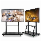  43 Inch Vertical Floor Stand LCD Commercial Indoor Screen Digital Advertising Display