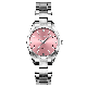  Fashion Stainless Steel Analog Clock Elegant Waterproof Wristwatch Office Lady Classic Quartz Watches
