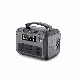  Grey Orange 500W Portable Power Station for Outdoor Activities