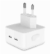  1: 1 Original 35W Type C Fast Charger Mobile Phone Wall Charger Pd USB-C Adapter for iPhone 14 13