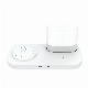 New Design 15W Fast Wireless Charger with Lamp Phone Charging Dock for Mobile Phone Smart Watch