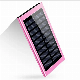 10000mAh Aluminum Alloy Portable Charging Bank USB Mobile Phone Solar Charger