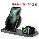 15W Disc Folding Three-in-One Wireless Charger for Apple Headset/Watch/Mobile Phone