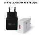  Kc/FCC/PSE Quick Charger 3.0 Adaptive Fast Charging USB Travel Mobile Phone Charger