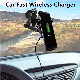  Infrared Automatic Sensor Cell Phone Fast Wireless Car Charger with Holder