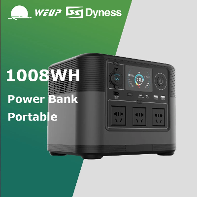 Outdoor Solar Power Bank 1200W Camping Phone Camp Solar Charger Power Bank