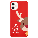  Cartoon Merry Christmas Fundas for iPhone 11 12 13 Mini PRO Max Xr X Xs Max 7 8 6 6s Plus 5 5s Se 2020 Soft Case