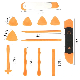  13 in 1 Mobile Phone Notebook Computer Repair Kit, Triangle Piece Multi-Function Disassembly Tool Set