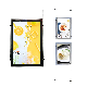  21.5 Inch Real Estate Digital Frame Sign Window Hanging LCD Displays Indoor Multi Screen Open House Signs