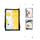 21.5 Inch Real Estate Digital Frame Sign Window Hanging LCD Displays Indoor Multi Screen Open House Signs