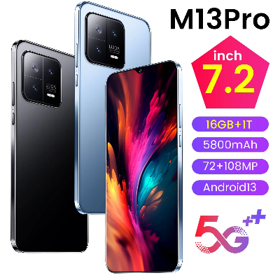 New Smart Mobile Phone Model M13PRO 3+32GB OEM/ODM Android Smart Phone