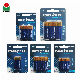 Blister Card Lr20, Lr14, Lr6, Lr03, 6lr61 Super Alkaline Primary Dry Battery