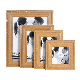 Natural Wood Color Photo Frame Photo Album Picture Frame