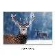  Deer in Snowing Day Print Canvas Digital Printed Wall Art Modern Wall Art Picture for Living Room Decoration