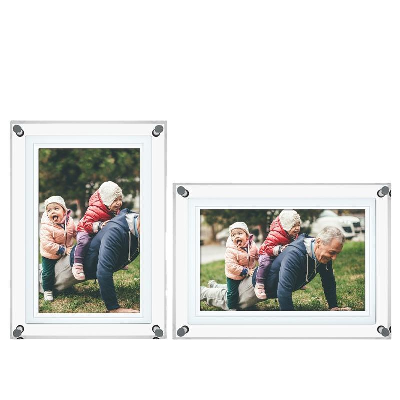 5" 7" 10.1" Acrylic Digital Photo Frame LCD Transparent Screen Digital Art Picture Frame