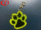 Hot Promotional Gift PVC Reflective Ornaments Key Chain Dfo-019