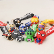  Custom High Quality 3D Silicone Cartoon Anime Rubber Key Chain 3D PVC Key Ring