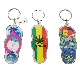  Acrylic Keychain Slipper Acrylic Magnet Acrylic Sandal Keychain for Souvenirs