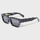  Yeetian Biodegradable Trendy Custom Logo Wholesale Rectangle Acetate Unisex Sunglasses