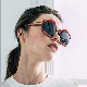Ready to Ship UV400 Resistant Women Fashion Tr90 Sunglasses manufacturer