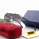  New Classic Fashion Luxury Rimless Cut Glasses