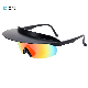 Fashion UV400 Protection Big Oversized Rimless Sports Men Cycling Sunglasses Sport Glasses
