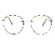  2020 Women Blue Light Blocking Glasses Rimless Optical Frames