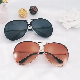 2023 New Fashion Oversized Luxury Sun Glasses Female Cool Mirror Vintage