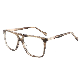  Colorful Double Bridge Eyewear Acetate Frame Cool Optical Glasses Unisex