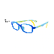  Gd New Soft Tr Silicone Removable Frame Children′ S Sports Eyeglasses Baby Kids Blue Light Glasses
