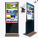 43 Inch Floor Standing Network Advertising Media Player, LCD Screen Digital Signage