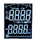 Black-White Instrument Meter LCD Display Negative Transmissive Va Monochrome Segment LCD Panel manufacturer