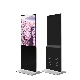 43 50 55 Inch Smart Android Touch LCD Screen Indoor Floor Stand TV Vertical Advertising Video Player LCD Display Screen