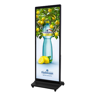 70" Large Size Full Screen LCD Display Floor Standing Advertising Equipment for Indoor Marketing LCD Ad Player