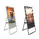  32inch Indoor LCD Media Player Portrait Design for HD Advertising Display