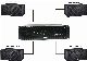 Audiopeak Es2200 3u Rack Class Td High Power Amplifier 8000W Stereo Bridge for PRO Audio and Subwoofer