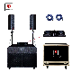  T. I PRO Audio Professional DJ Speaker Sound Equipment Poineer Mixer Dual 8 Inch