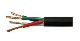  High End OFC Speaker Cable 4 Core 2.5mm2