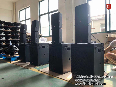 Active Mini Small Waterproof Line Array System Professional Speakers Set for Church