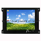 Metal Case TFT LCD PC Monitor 8 Inch AV Portable CCTV Monitor TV Monitor with BNC for Security