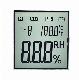  Postive Transflective Htn Segment LCD Display for Indoor Thermostat Display